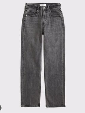 Abercrombie High Rise Vintage Straight Jean